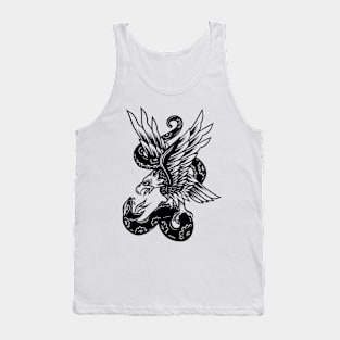 Bird and snake Tank Top